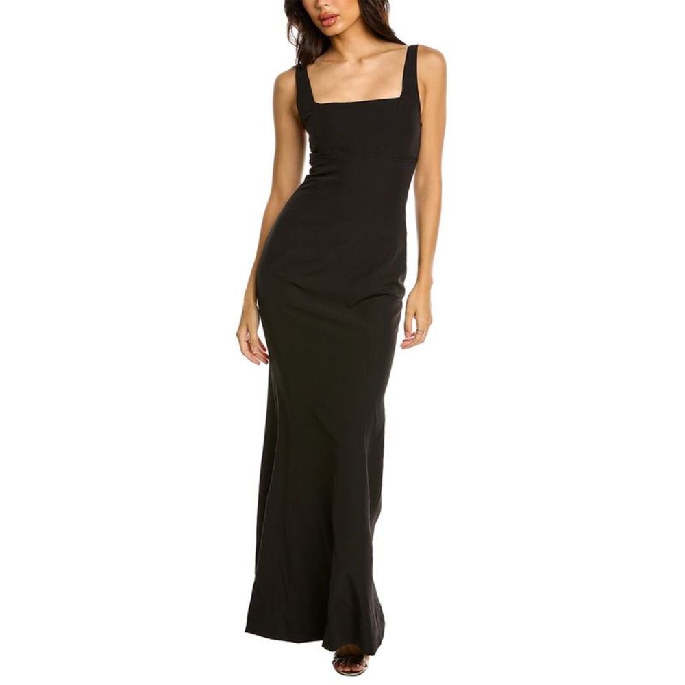 Laundry By Shelli Womens Segal Square Neck Gown